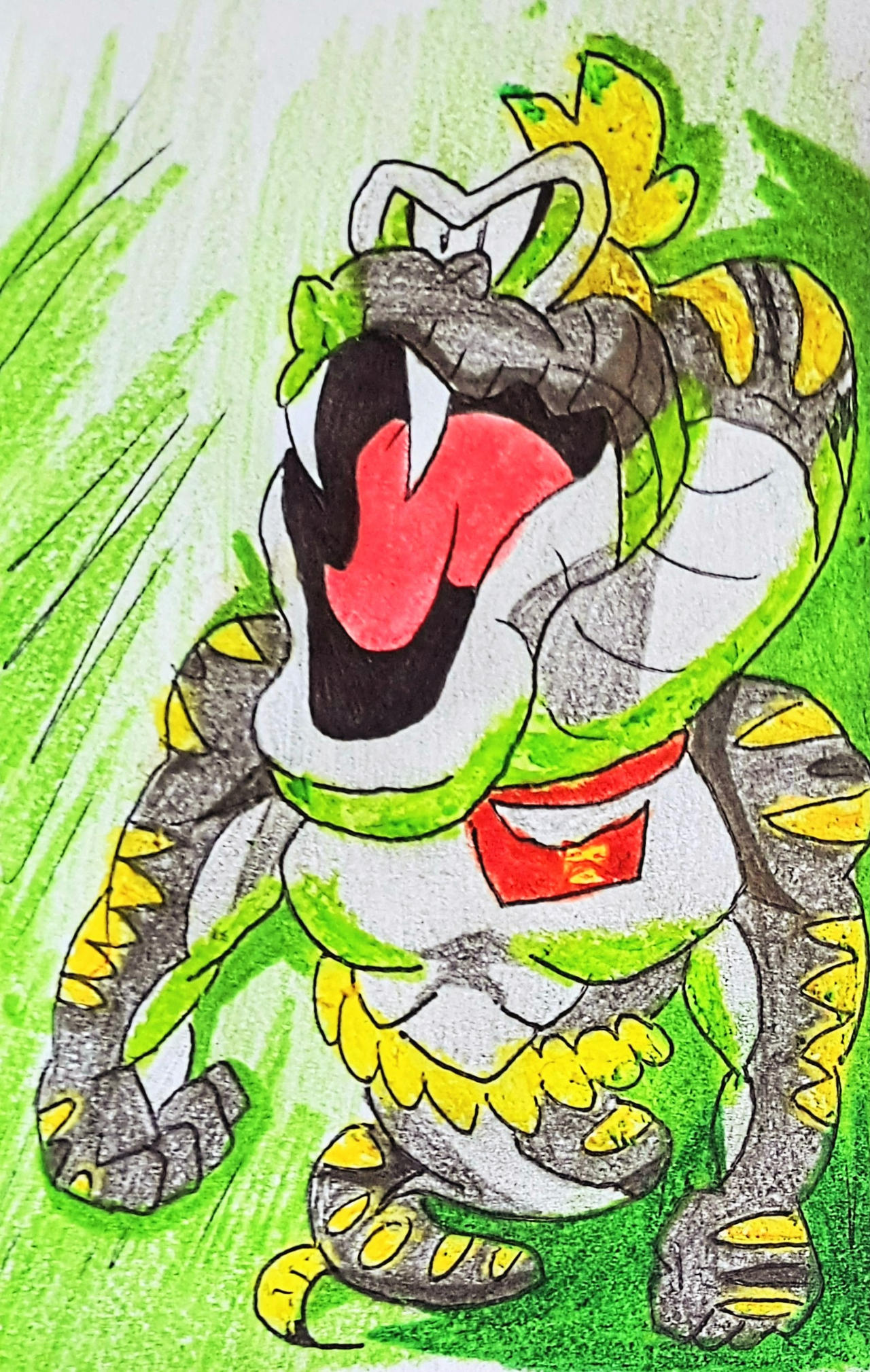 Snake Bananza, the Final Form- DK Bananza by Nemuri01 on DeviantArt