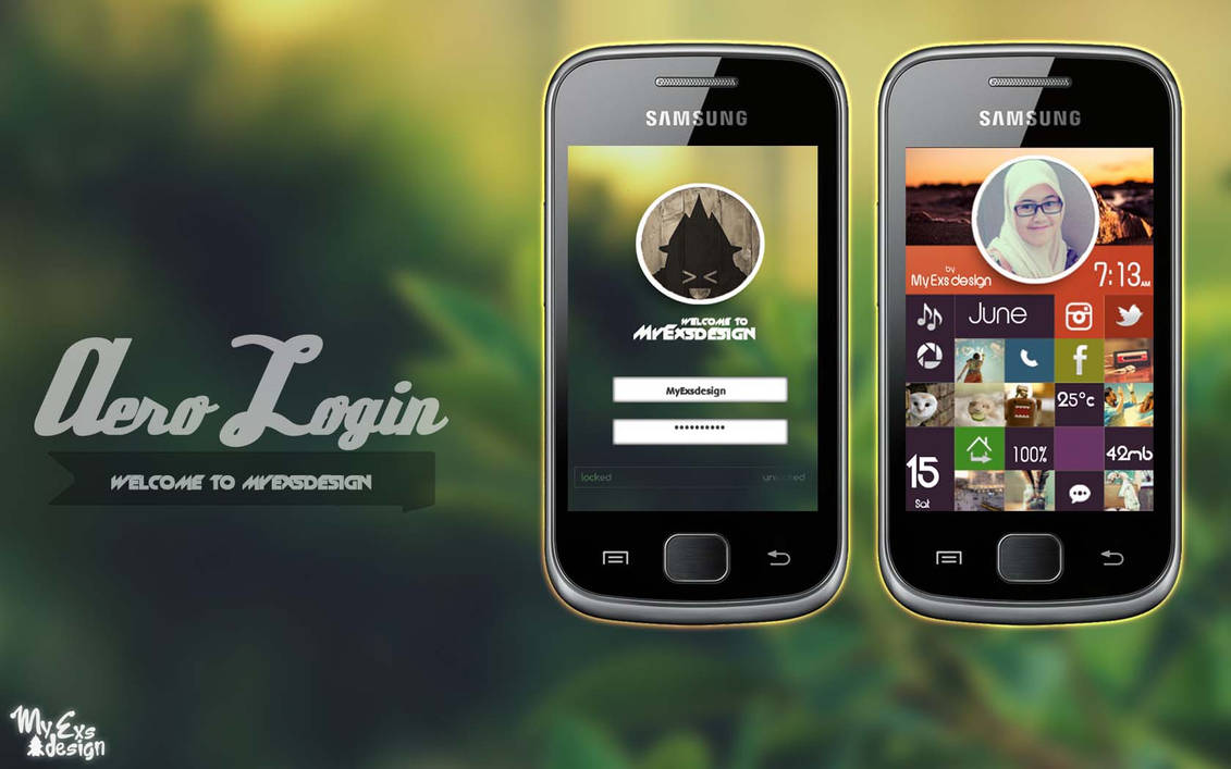 Aero Login Theme Android By Xsun9 On DeviantArt
