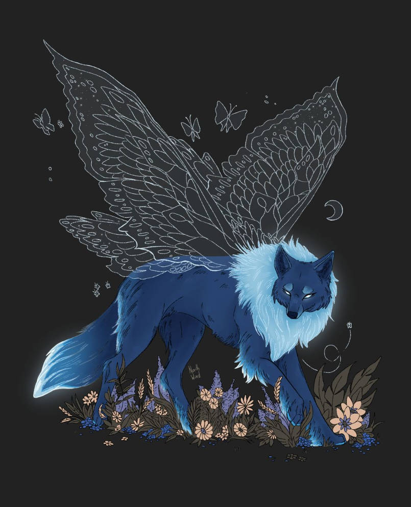 butterfly-wolf by NortWind on DeviantArt