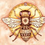 Honey Bee Mandala