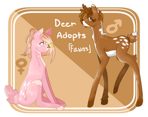 {MLP} Deer adopts: Fawns  drop 100 pt {CLOSED}