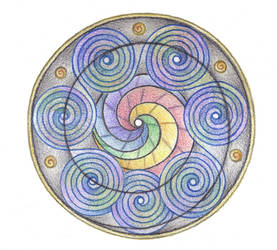 Spiral Dance Mandala