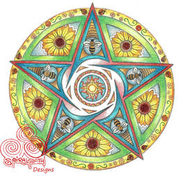 Summer Pentacle Mandala