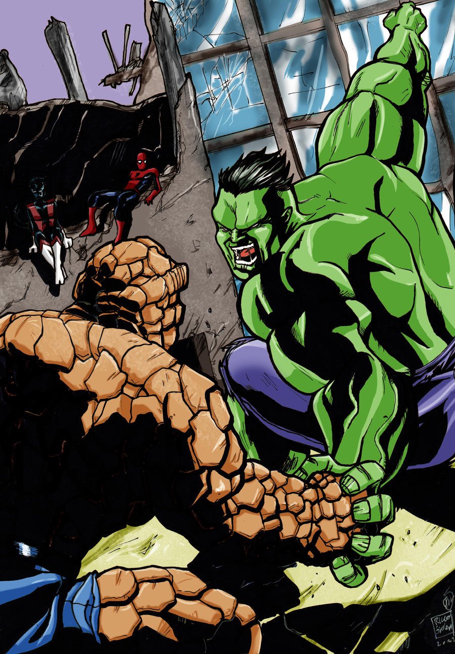 Hulk vs Thing