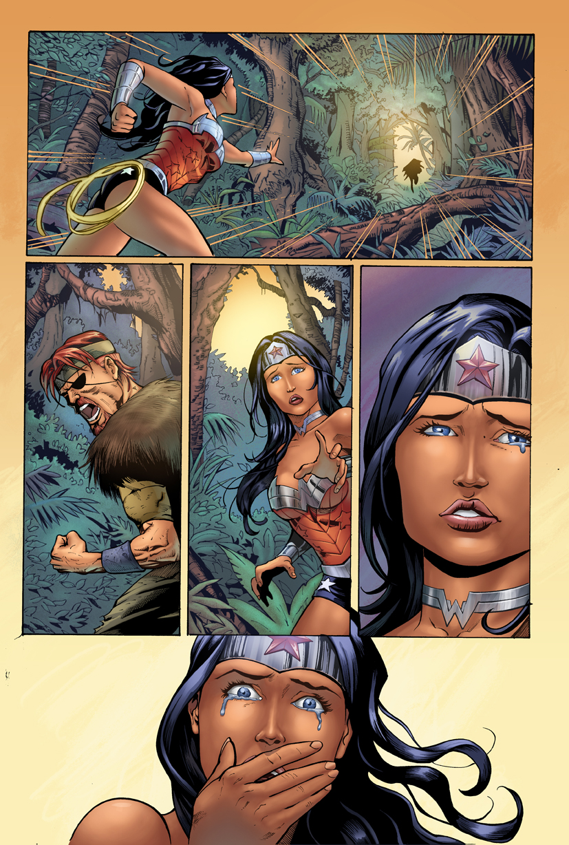 Wonder Woman page Colors by Memo Regalado