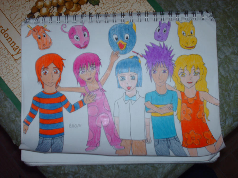 Backyardigans Redraw The Backyardigans by FelipeD-U on DeviantArt