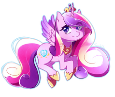 Chibi Princess Cadence