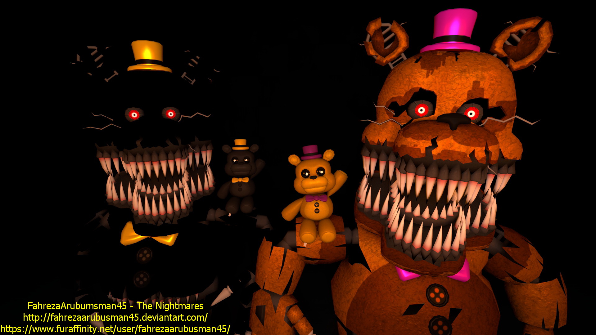 FNAF 4 Teaser Remake REMASTERED by FahrezaArubusman45 on DeviantArt