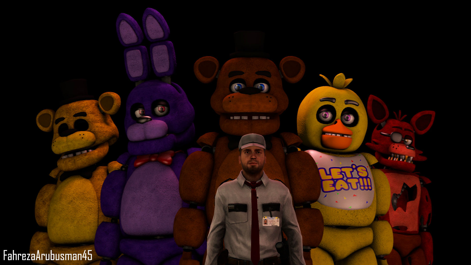 Sfm Ucn Fnaf 1 Animatronics by sebastian712 on DeviantArt