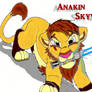 Lion Anakin :Digital Color: