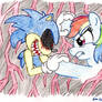 Rainbow Dash vs Sonic (.exe version)