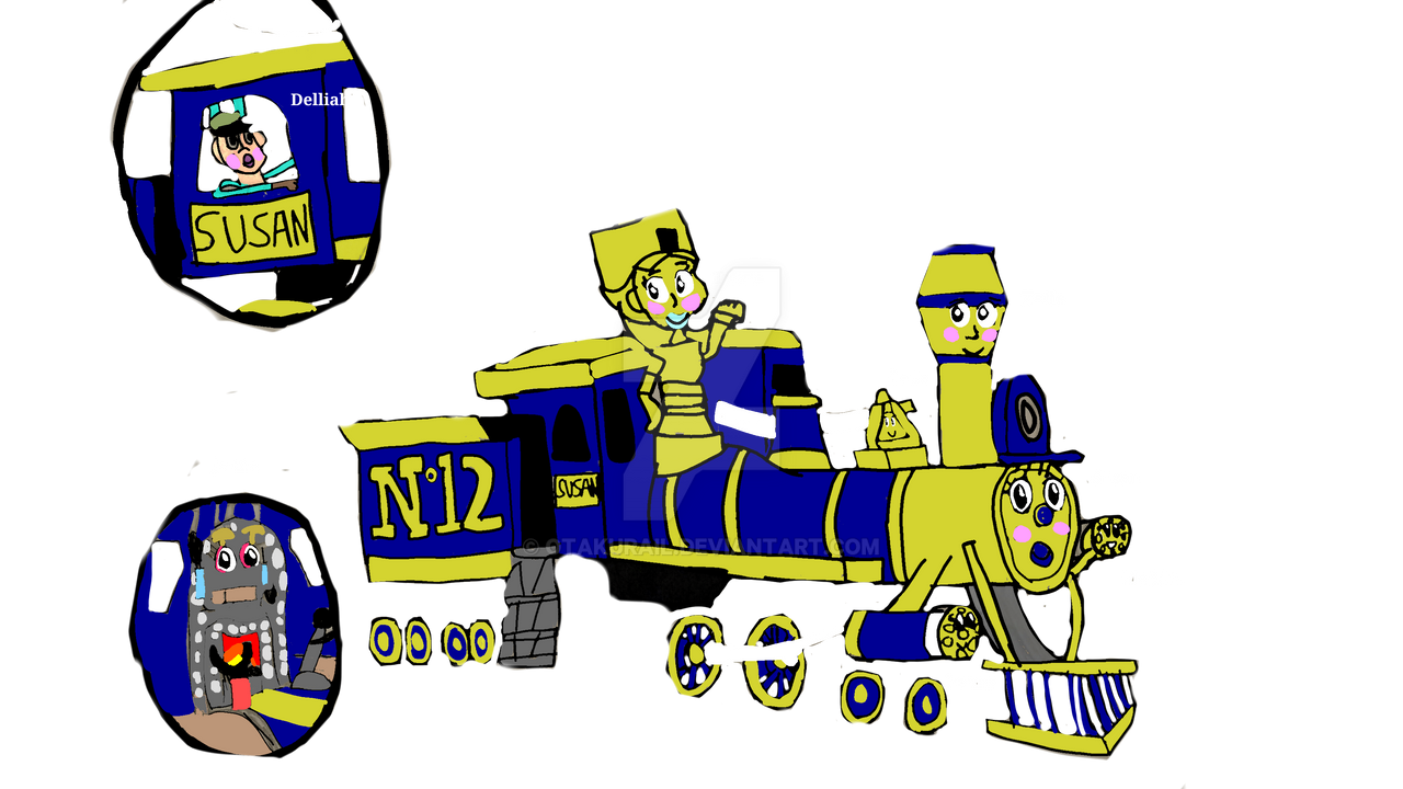 Susan and her Friends (Digital) by OtakuRail on DeviantArt