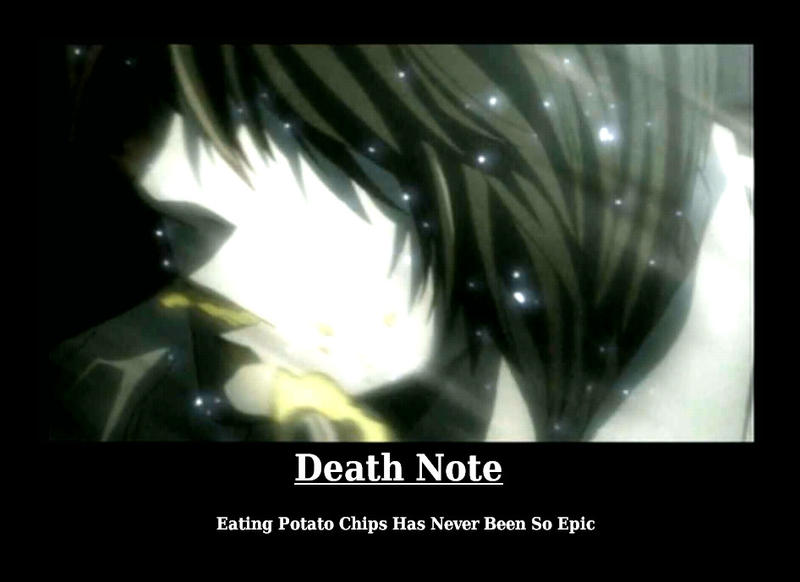 Poperized Death Note Death Note Potato Chips by MimiZawsome on DeviantArt