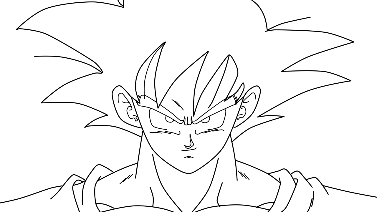 Redibujo a Goku al estilo dbs broly by Dibujos-Dairaku on DeviantArt