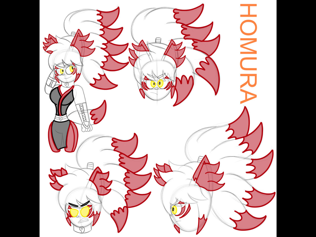 Homura Concept Art Page 1 by RadicalMaster21 on DeviantArt