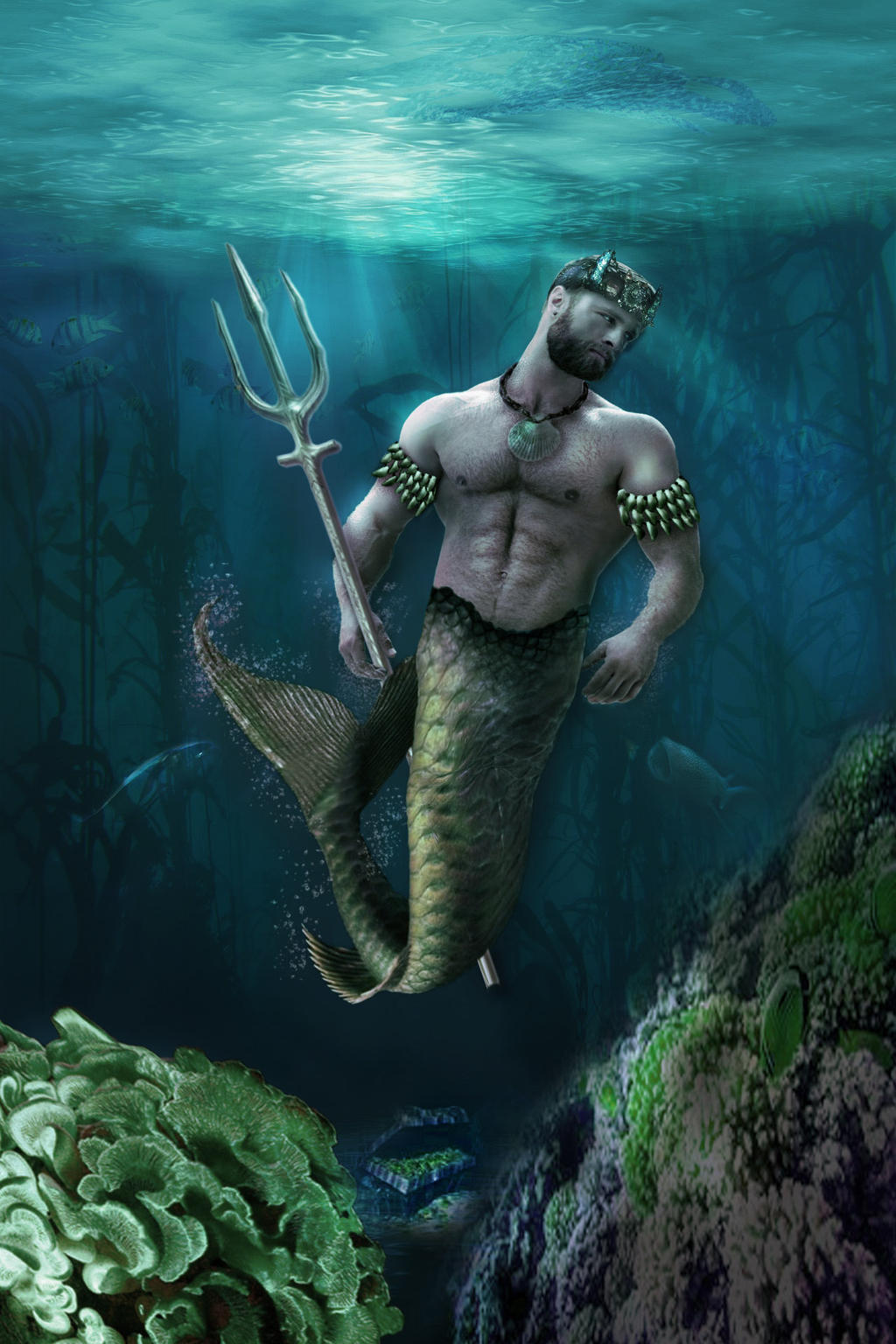 Merman by petedraw on DeviantArt