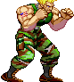 SF3 Guile Sprite