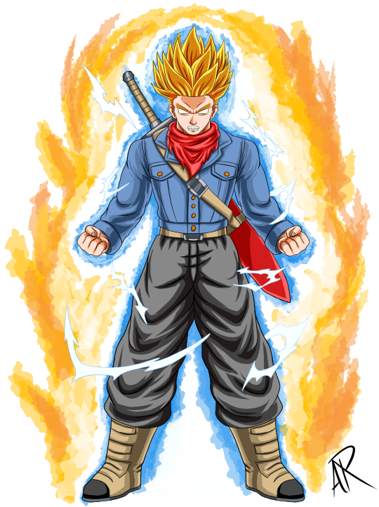 Dragon Ball Limit-F on X: :::::::: Trunks do Futuro