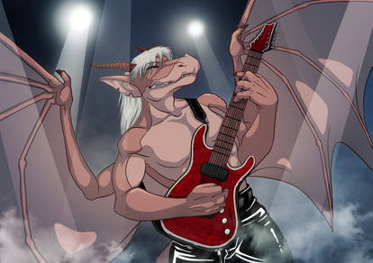 Gargoyle Guitarist