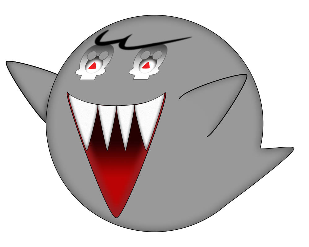 Grey Boo by HezaRuisu on DeviantArt