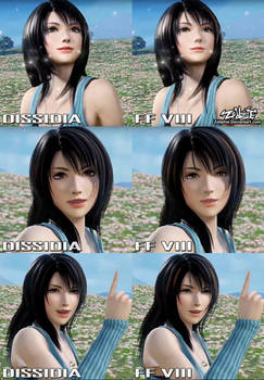 Rinoa Heartilly Dissidia VS Final Fantasy VIII