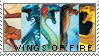 Wings of Fire Stamp