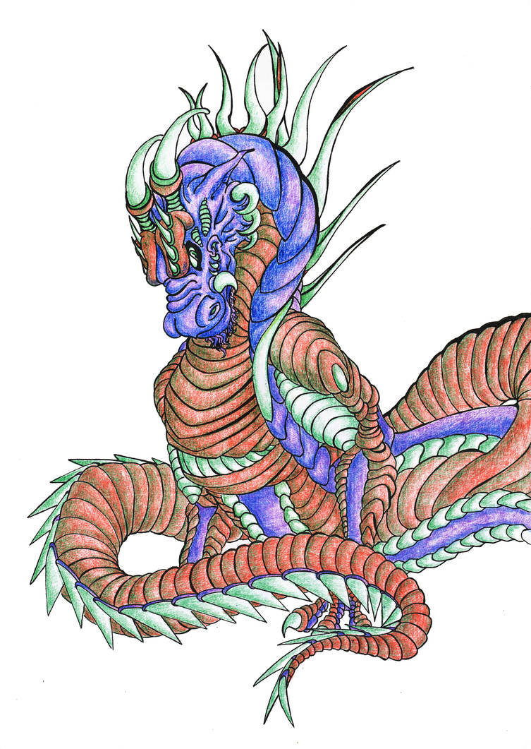 Severe dragon. by Zellias on DeviantArt