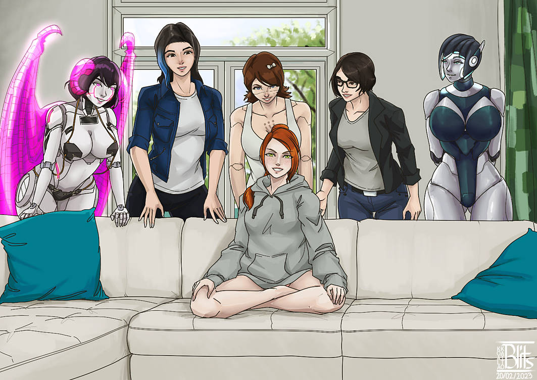 The Couch meme parody (Commission) by Blits-Koalakatto on DeviantArt