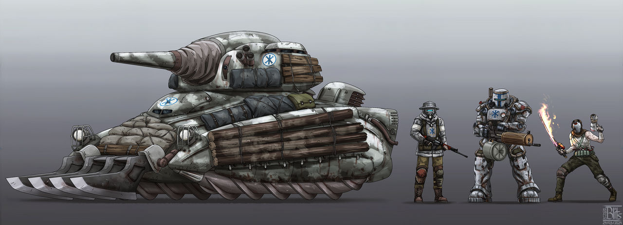 Fallout Heaven's Gate Units (Commission) by Blits-Koalakatto on DeviantArt