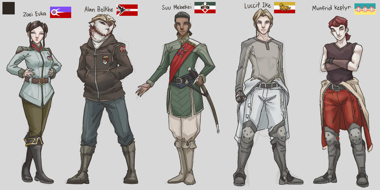 The Ace Pilots in 1996 ECY (LWB Conceptart) by Blits-Koalakatto on ...