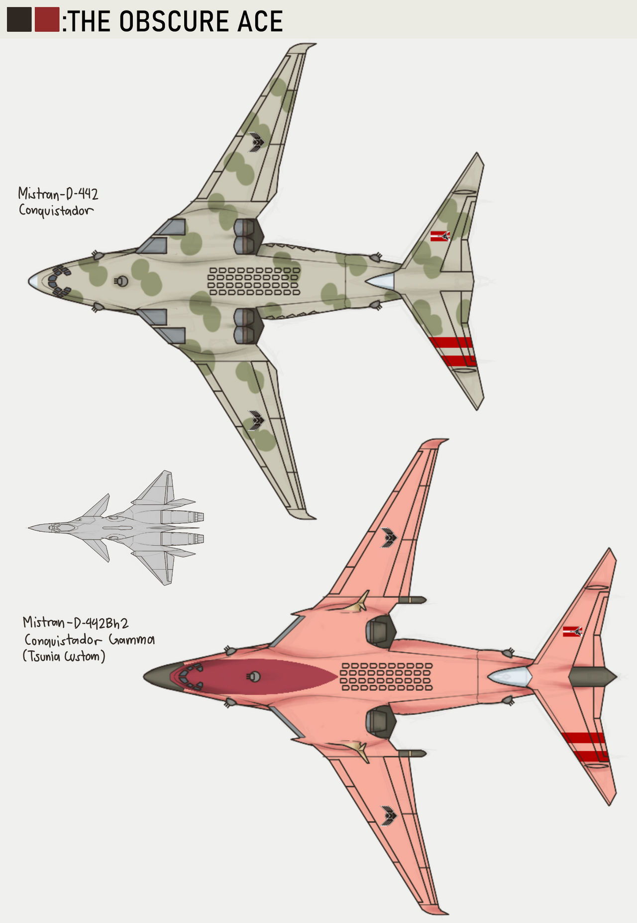 Mistran D-442 Variantions (LWB Conceptart) by Blits-Koalakatto on ...