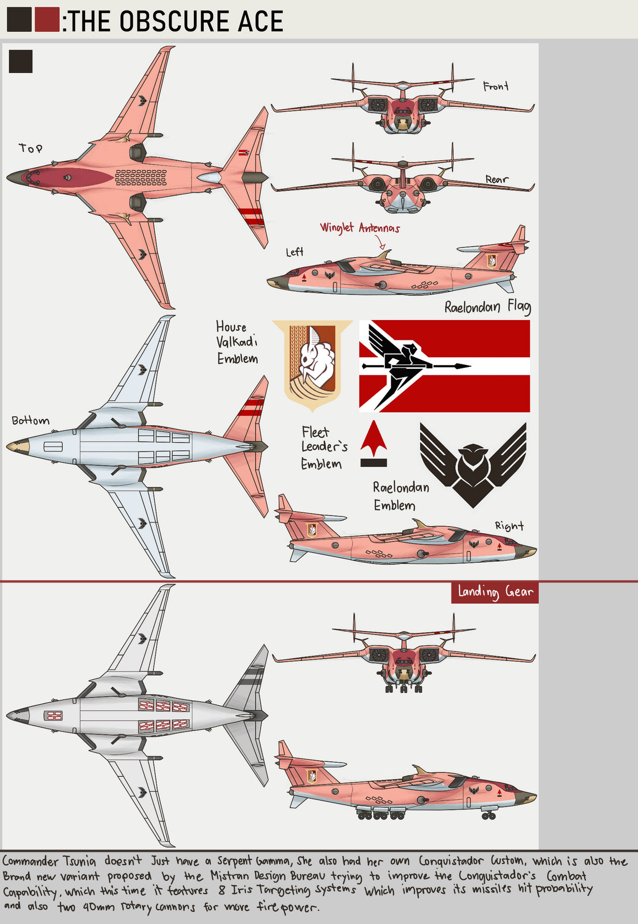 Mistran D-442Bh2 Tsunia Custom (LWB Conceptart) by Blits-Koalakatto on ...