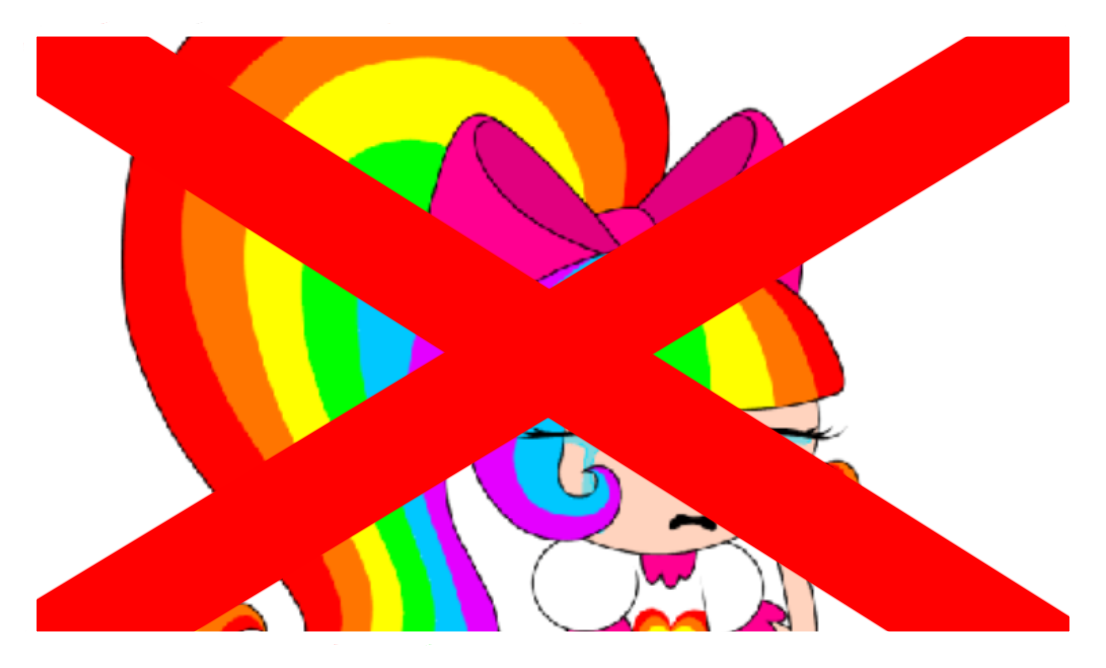 Anti Ra1nb0wK1tty Stamp by AveryMunar2012OnDA on DeviantArt