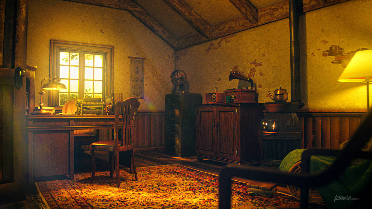 Vintage Interior by Kibosh-1 on DeviantArt