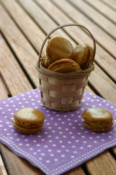 Macarons au citron.