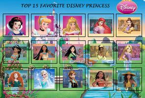 My 15 Favourite Disney Princess