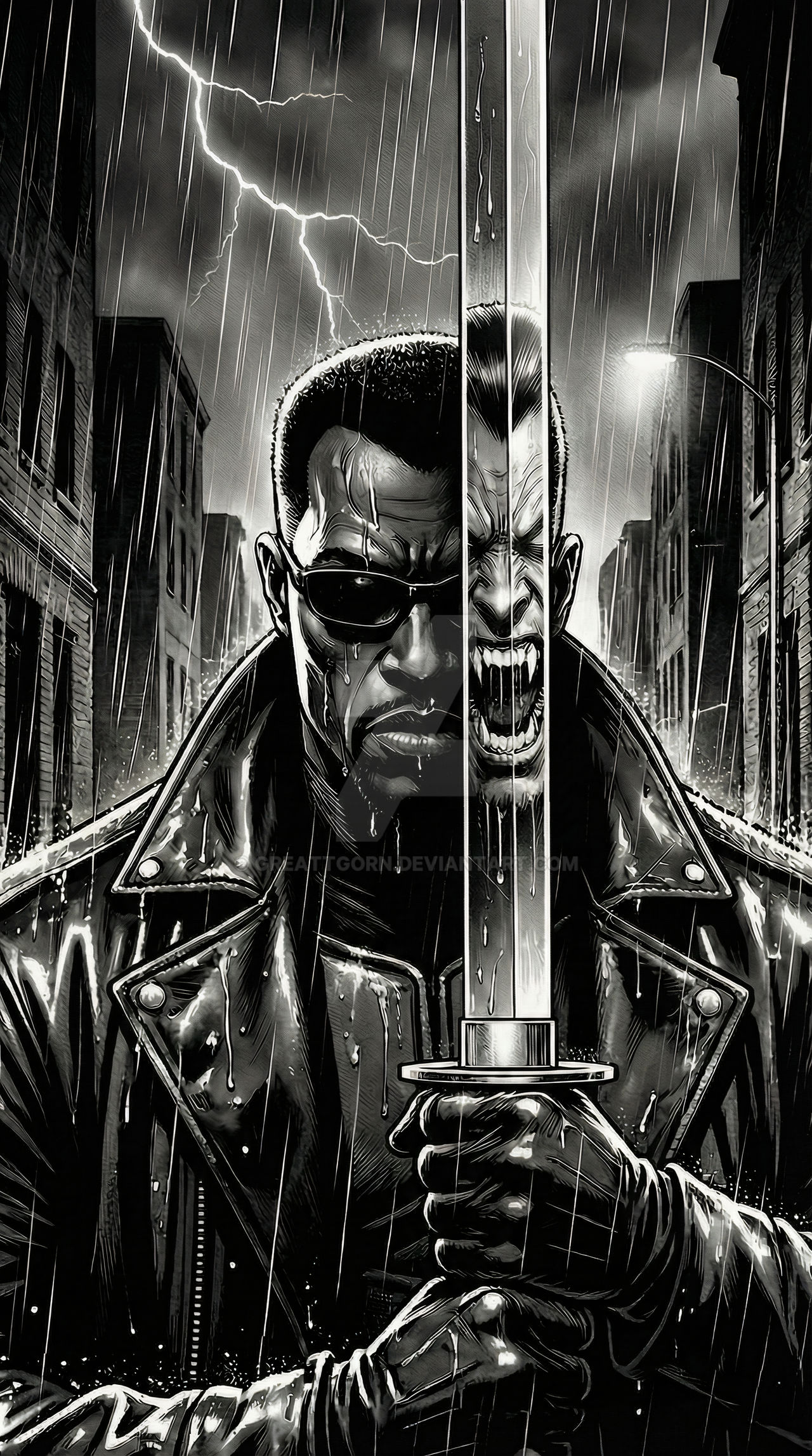 Batman Blade Deviantart Blade by GreattGorN on DeviantArt