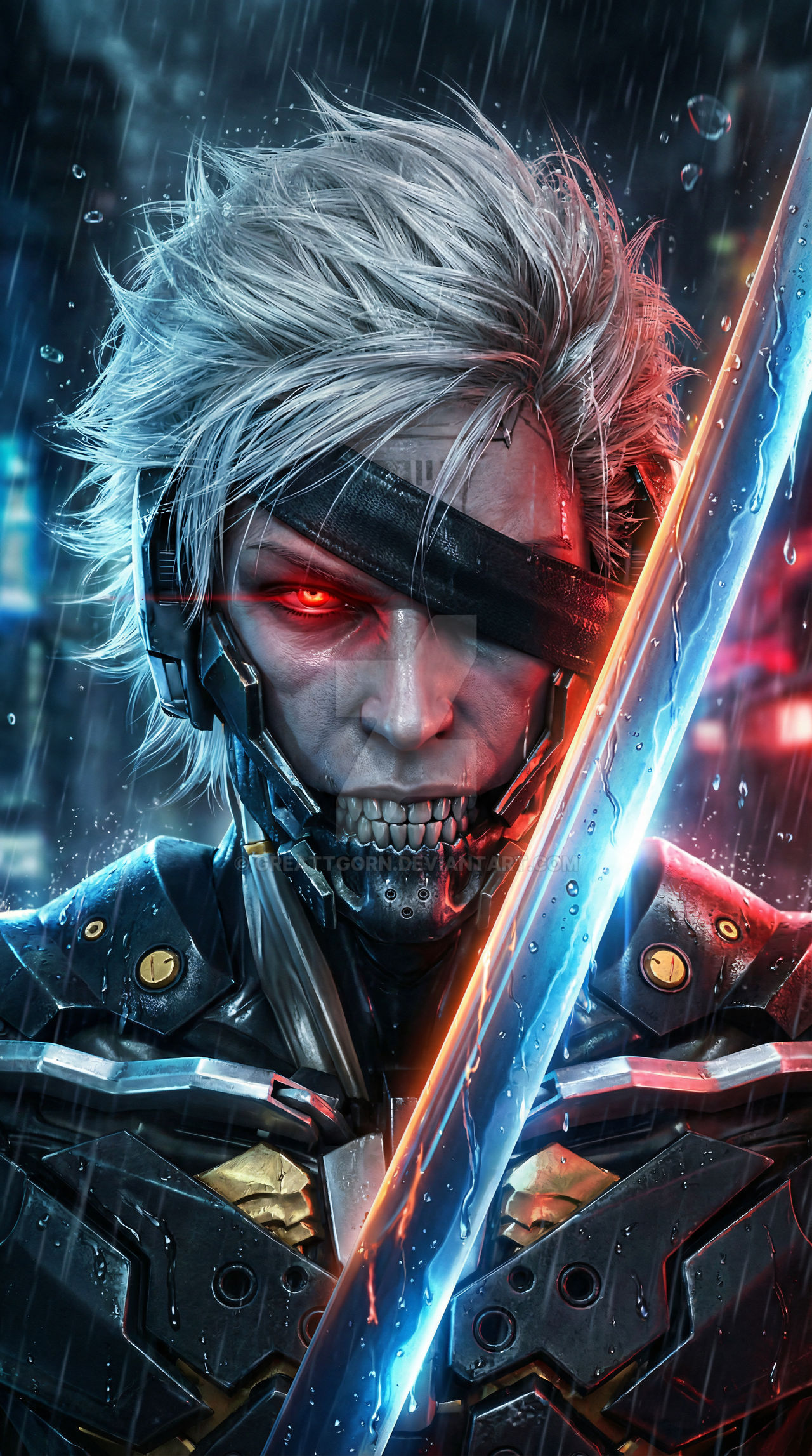 Metasl Egar Rising Raiden Raiden Metal Gear Rising by GreattGorN on DeviantArt