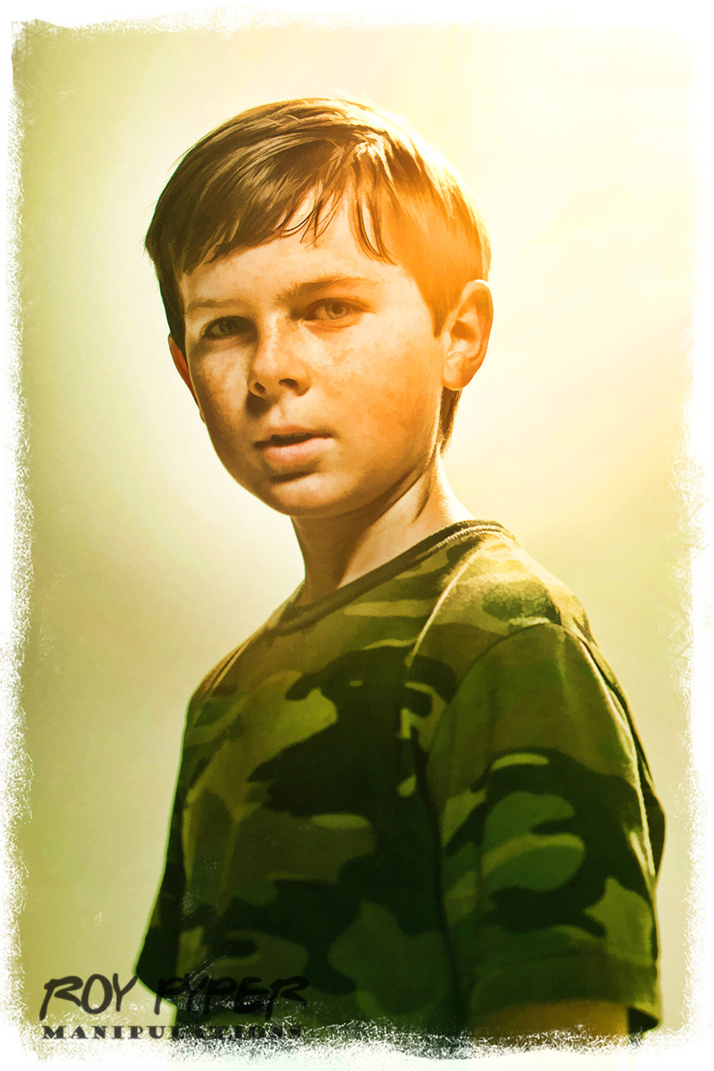 The Walking Dead: Carl: BuzSim Paint Re-Edit