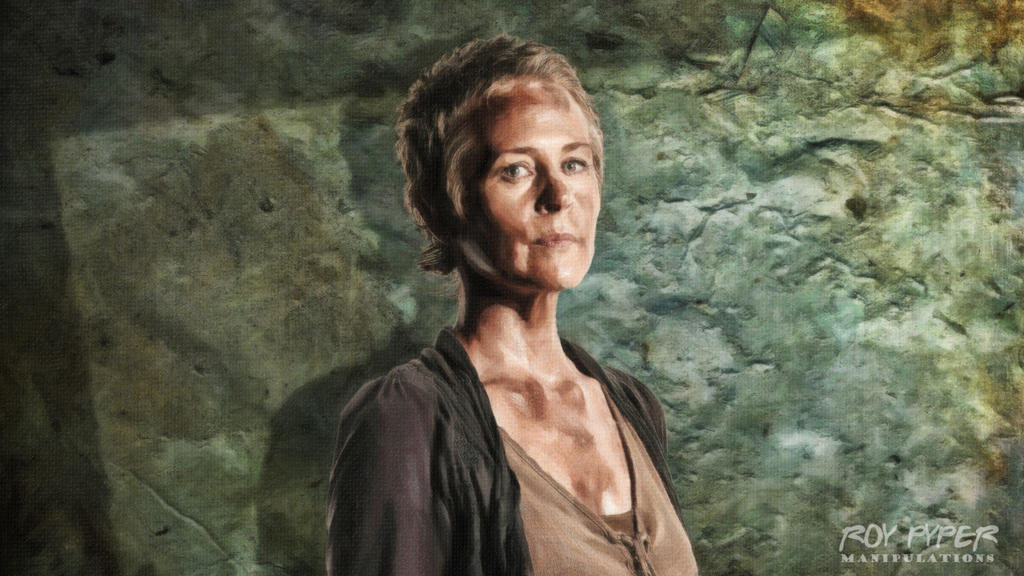 TWD: Carol Peletier: Oil Paint Desktop