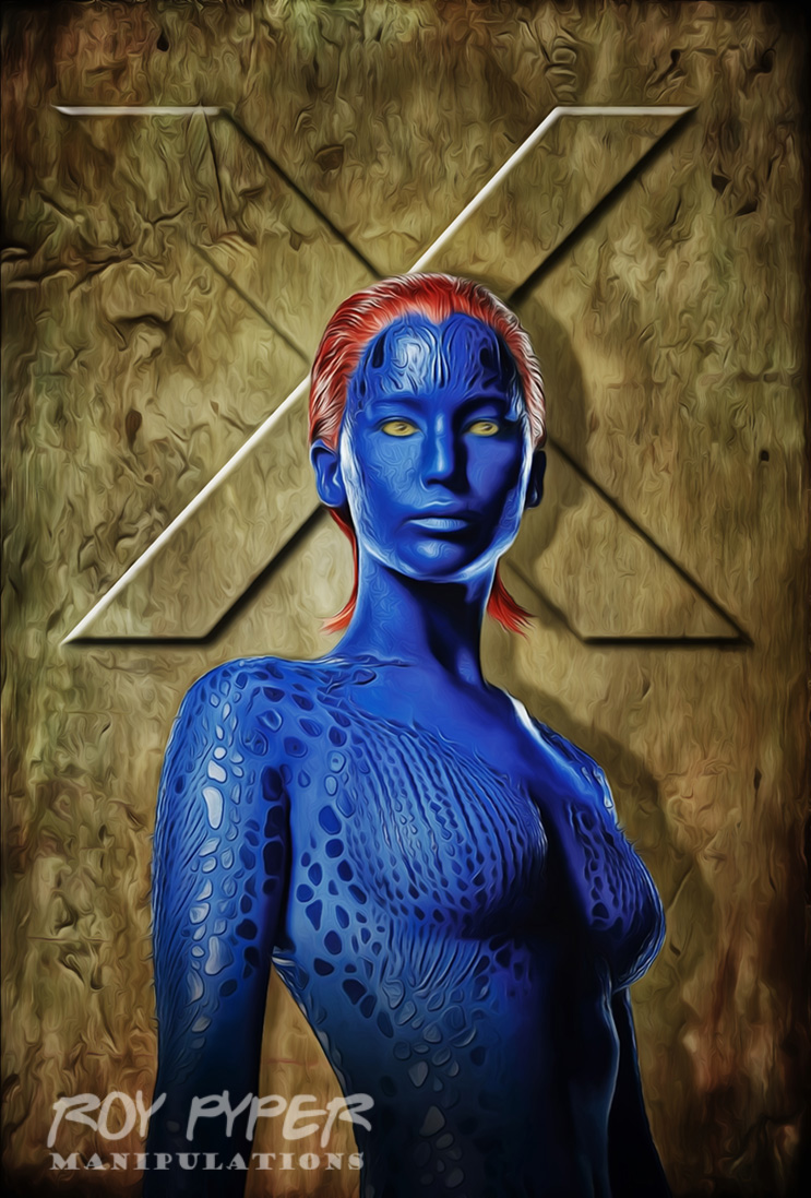 X-Men: Mystique: Anisotropic Paint Edit
