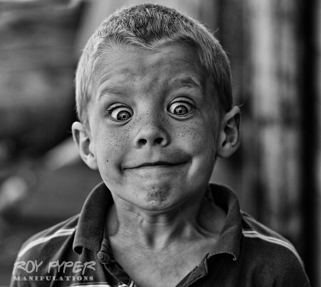 Manic Smile: Monochrome Edit by RoyPyper on DeviantArt