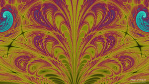 GIMP Thorn Fractal Wallpaper (Ver.12)