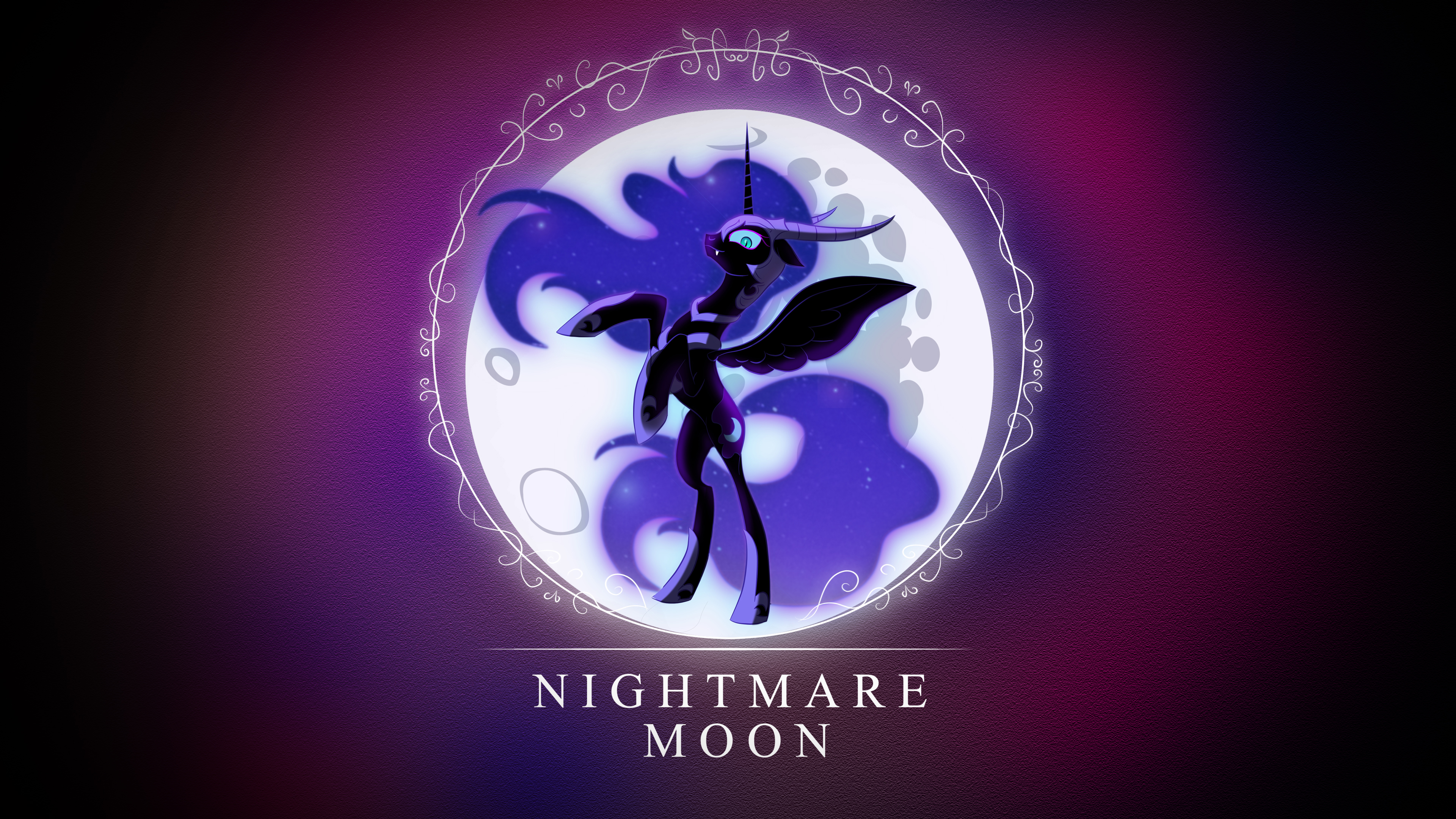 Queen Nightmare Moon - 4k Wallpaper