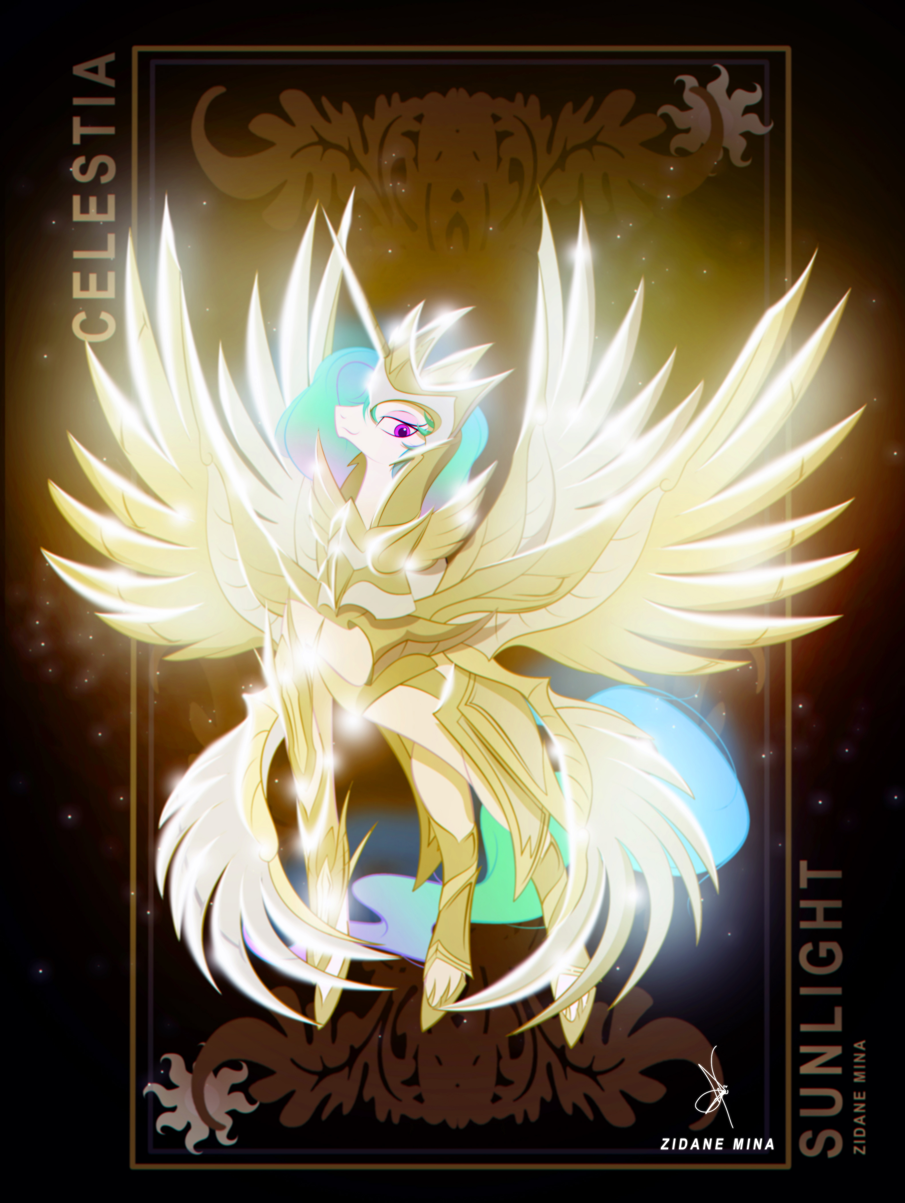 Celestia, The Sunlit Spear of Zeus