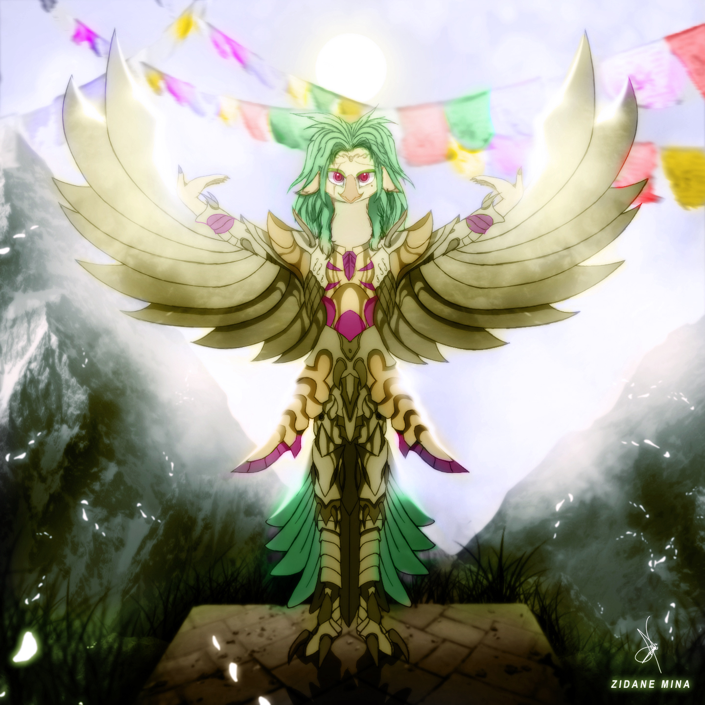 Garuda Celaeno - Rebirth - Colored