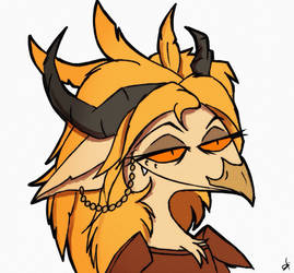 Badly Drawn Bismark for Sticker Sake