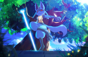 Lucario - Monk of Aura