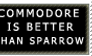 Commodore is better.