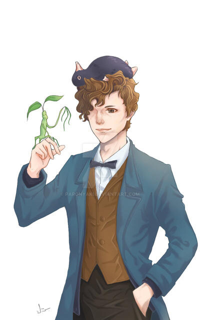 Newt Scamander Fanart By Paronyaki On DeviantArt newt-scamander-fanart-by-paronyaki-on-deviantart